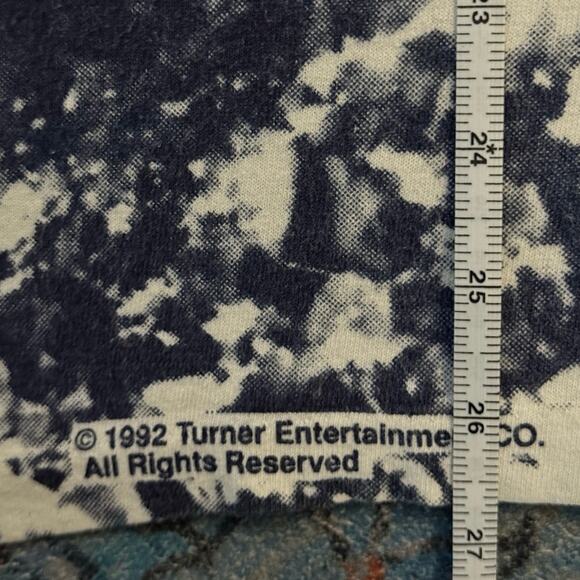 Vintage 90s The Wizard of Oz Stanley Desantis AOP Double Sided Shirt Adult Large - Picture 4 of 6